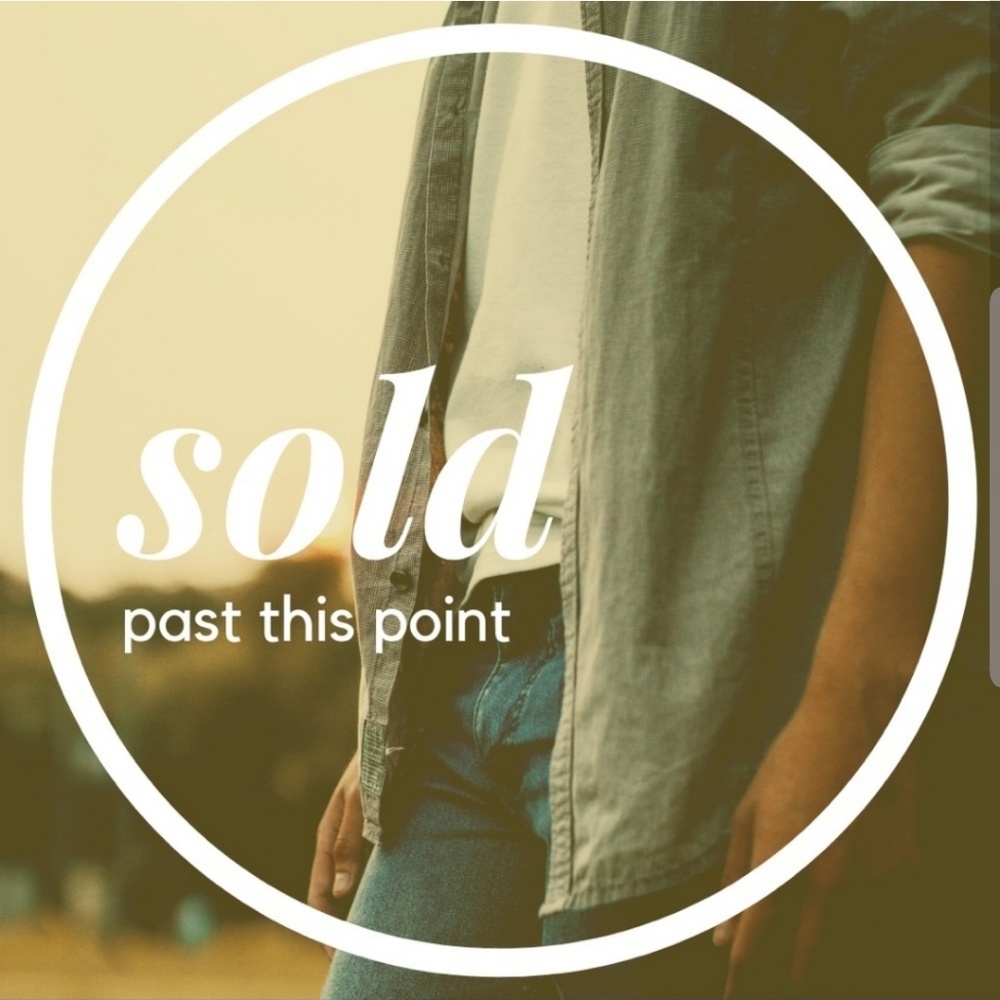 Sold beyond this point